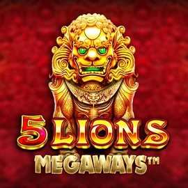 5 Lions Megaways logo by Pragmatic Play Hommerson Casino