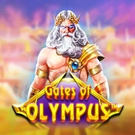 Gates of Olympus logo – Slots by Pragmatic Play at Hommerson Casino