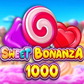 Sweet Bonanza 1000 slot visual from Pragmatic Play available on hommerson-casino.net