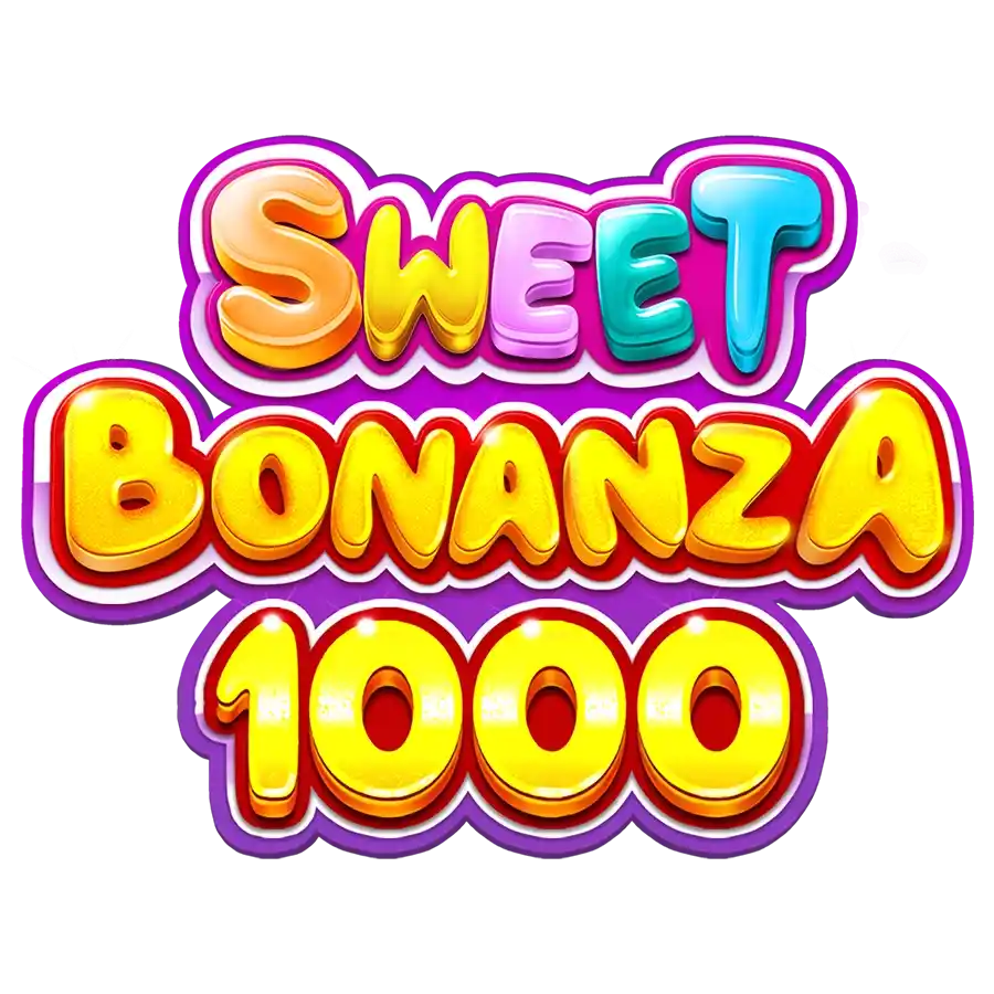Official Slots logo: Sweet Bonanza 1000 by Pragmatic Play at Hommerson Casino